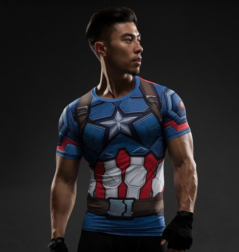 Compression Shirt Flash 3D Printed T-shirts Men Raglan Long Sleeve Flash Cosplay Costume Fitness Clothing Tops Male, White;black
Compression Shirt Flash 3D Printed T-shirts Men Raglan Long Sleeve Flash Cosplay Costume Fitness Clothing Tops Male, White;black