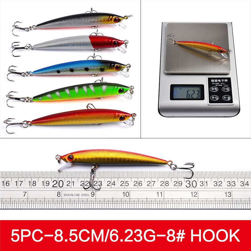 56Pcslot Almighty Mixed Fishing Lure Bait Set Wobbler Crankbaits Swimbait Minnow Hard Baits Spiners Carp Fishing Tackle2127997