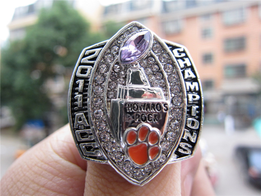 Clemson 2011 Tigers ACC Championship Ring with Wooden Display Box Souvenir Men Fan Gift Wholesale Drop Shipping
Clemson 2011 Tigers ACC Championship Ring with Wooden Display Box Souvenir Men Fan Gift Wholesale Drop Shipping