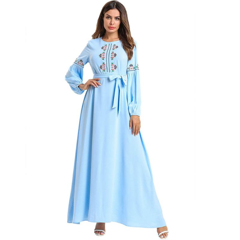 Lace-up Muslim Abaya Dress Women Big Swing A-line Floral Moroccan Kaftan Hijab Dresses Turkey Dubai Kimono Islamic Clothing
Lace-up Muslim Abaya Dress Women Big Swing A-line Floral Moroccan Kaftan Hijab Dresses Turkey Dubai Kimono Islamic Clothing