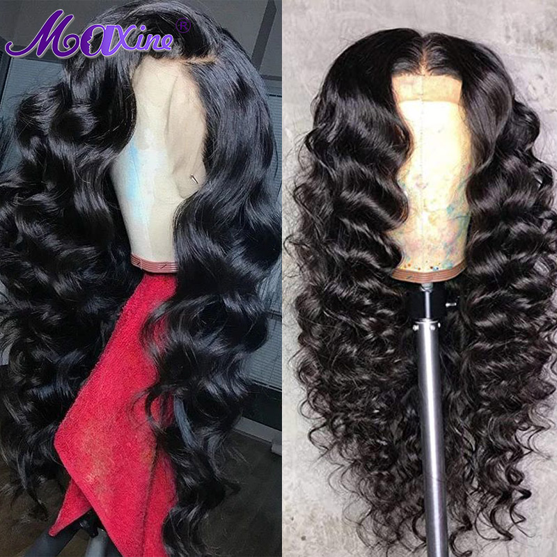 Loose Wave Lace Front Wig 13x4 Pre Plucked Lace Front Remy Human Hair Wig For Women 150% Glueness Hair Natural Black Maxine, Natural color
Loose Wave Lace Front Wig 13x4 Pre Plucked Lace Front Remy Human Hair Wig For Women 150% Glueness Hair Natural Black Maxine, Natural color