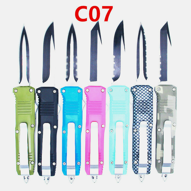 wholesale price 70 models samll C07 7 inch double action self defense folding edc knife automatic auto knife knives xmas gift Adker
wholesale price 70 models samll C07 7 inch double action self defense folding edc knife automatic auto knife knives xmas gift Adker