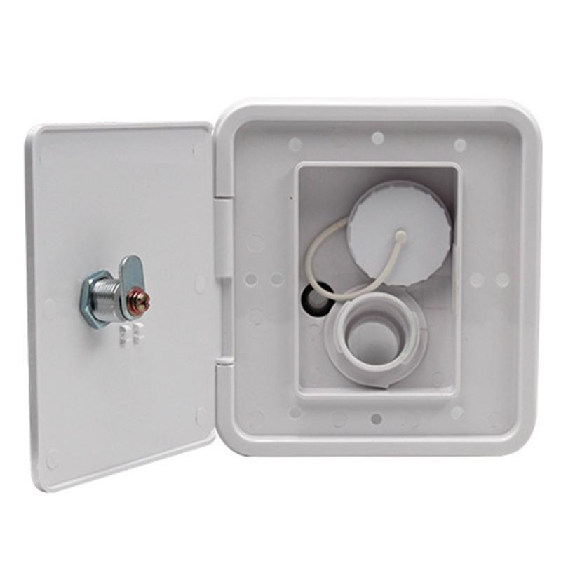 With Keys Screws Refit Accessories Integrated Fill RV Water Inlet Dish Hatch Lock Universal Easy Install Leakproof Gravity City
With Keys Screws Refit Accessories Integrated Fill RV Water Inlet Dish Hatch Lock Universal Easy Install Leakproof Gravity City
