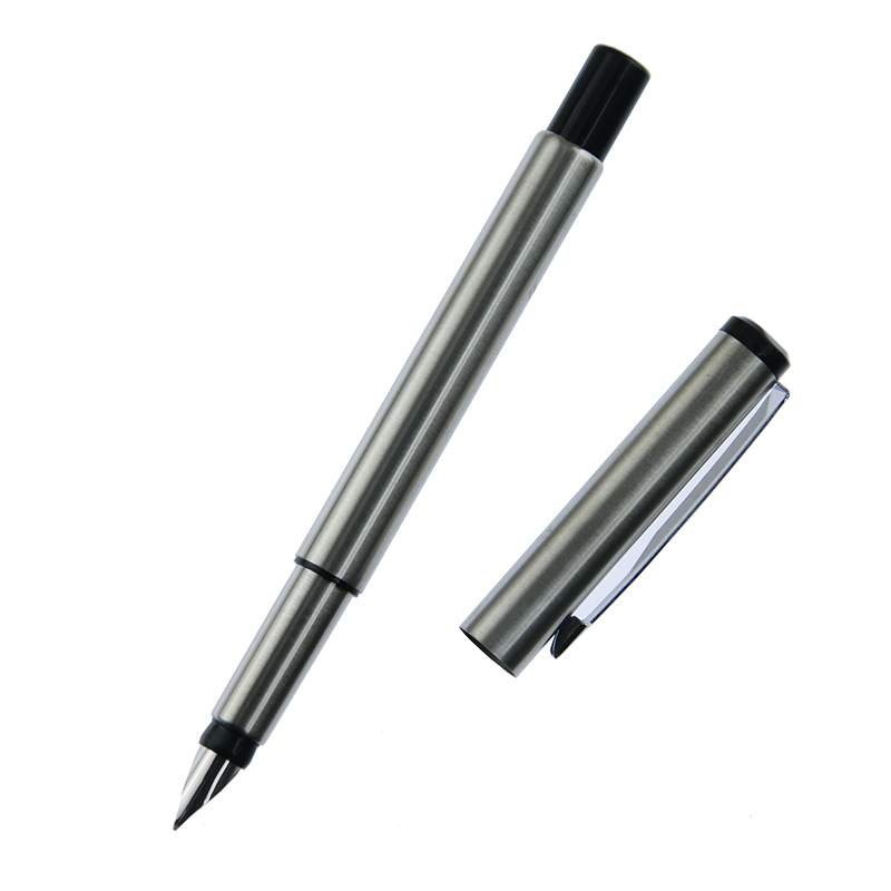 Silver Metal Vector Fountain Pen 0.5mm Nib Full Metal Body Pens Business Gift Writing Calligraphy Office Supplies, As pic
Silver Metal Vector Fountain Pen 0.5mm Nib Full Metal Body Pens Business Gift Writing Calligraphy Office Supplies, As pic