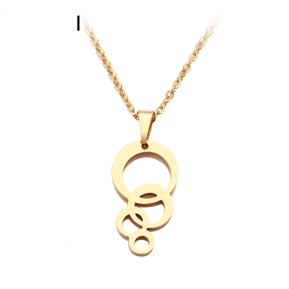 Stainless Steel Necklace For Women Man Circle And Circle Gold And Silver Color Pendant Necklace Engagement Jewelry Female For Women Girls
Stainless Steel Necklace For Women Man Circle And Circle Gold And Silver Color Pendant Necklace Engagement Jewelry Female For Women Girls
