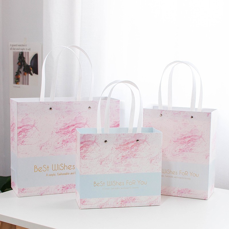 Marble Pattern Paper Bag Hand Gift Bag Wedding Gift Birthday Party Paper Tote Can Be Customized
Marble Pattern Paper Bag Hand Gift Bag Wedding Gift Birthday Party Paper Tote Can Be Customized