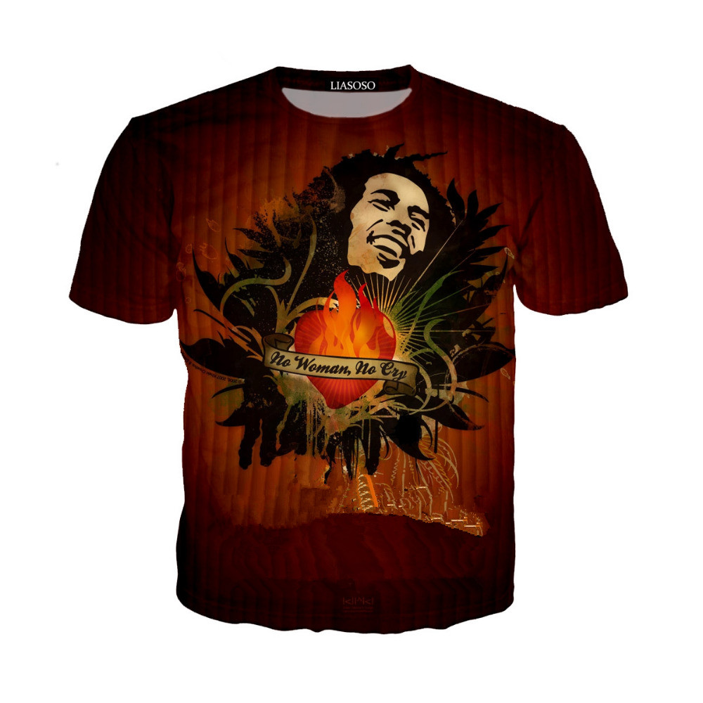 Newest Popular Singer Reggae Bob Marley T Shirt Men Women Unisex Funny 3d Print Summer Short Sleeve O Neck Crewneck Casual Tops A111, Multi
Newest Popular Singer Reggae Bob Marley T Shirt Men Women Unisex Funny 3d Print Summer Short Sleeve O Neck Crewneck Casual Tops A111, Multi