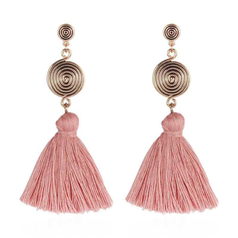 Bohemian New Popular Earrings Fashion Retro Long Tassel Earrings Long Multi-color Tassel For Women
Bohemian New Popular Earrings Fashion Retro Long Tassel Earrings Long Multi-color Tassel For Women