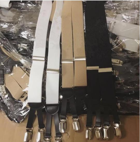 New Elastic suspender Women high quality strap black white 3 color suspender Wedding Gift
New Elastic suspender Women high quality strap black white 3 color suspender Wedding Gift