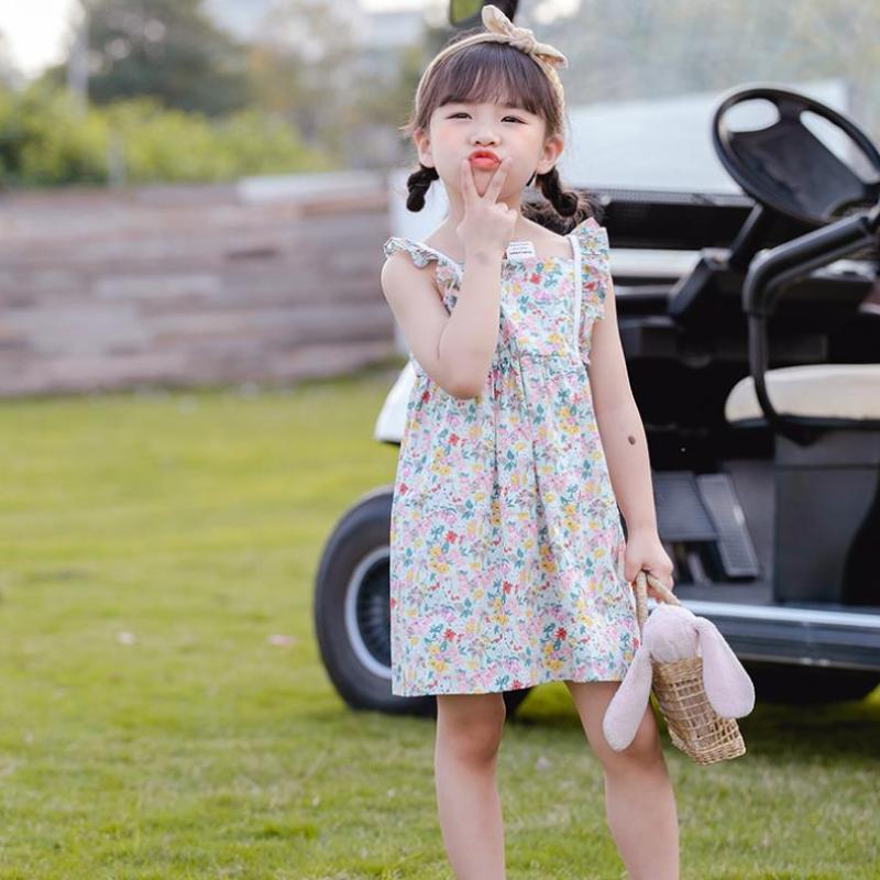 Baby girl clothing 2020 Summer New sleeveless ruffles print cute girls dress Korean fashion backless cotton dress for girls L268, Pink
Baby girl clothing 2020 Summer New sleeveless ruffles print cute girls dress Korean fashion backless cotton dress for girls L268, Pink
