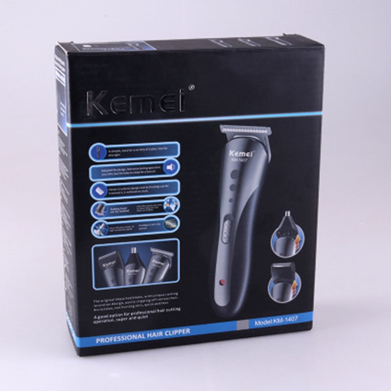 3 in1 Rechargeable Hair Trimmer Waterproof Wireless Electric Shaver Beard Nose Ear Shaver Hair Clipper Trimmer Tool 5