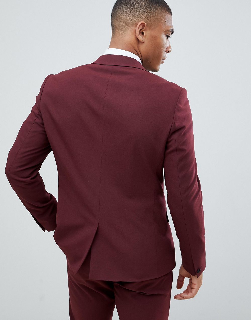 Wine Red Mens Suits Wedding Groom Slim Fit Suits Formal Prom Groomsman Tuxedos Suits Custom Made Boys Jacket