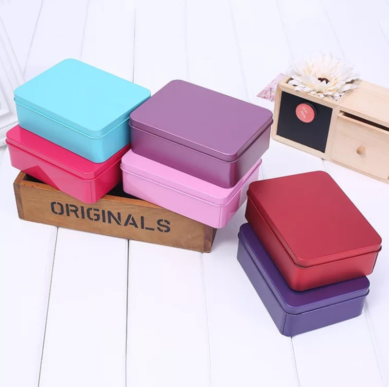 Tin Box with Lid Metal Storage Boxes Small Empty Flip Case Organizer for Money Coin Candy Keys, As picture
Tin Box with Lid Metal Storage Boxes Small Empty Flip Case Organizer for Money Coin Candy Keys, As picture