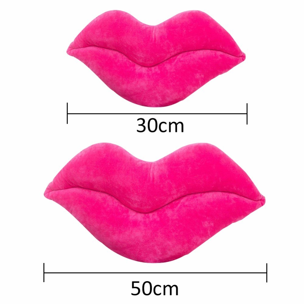 30cm 50cm Fashion Creative Pink Red Lips Shape Cushion Home Decorative Throw Pillow Waist Cushions Home Textile Cushion Pillow Case, As pc
30cm 50cm Fashion Creative Pink Red Lips Shape Cushion Home Decorative Throw Pillow Waist Cushions Home Textile Cushion Pillow Case, As pc