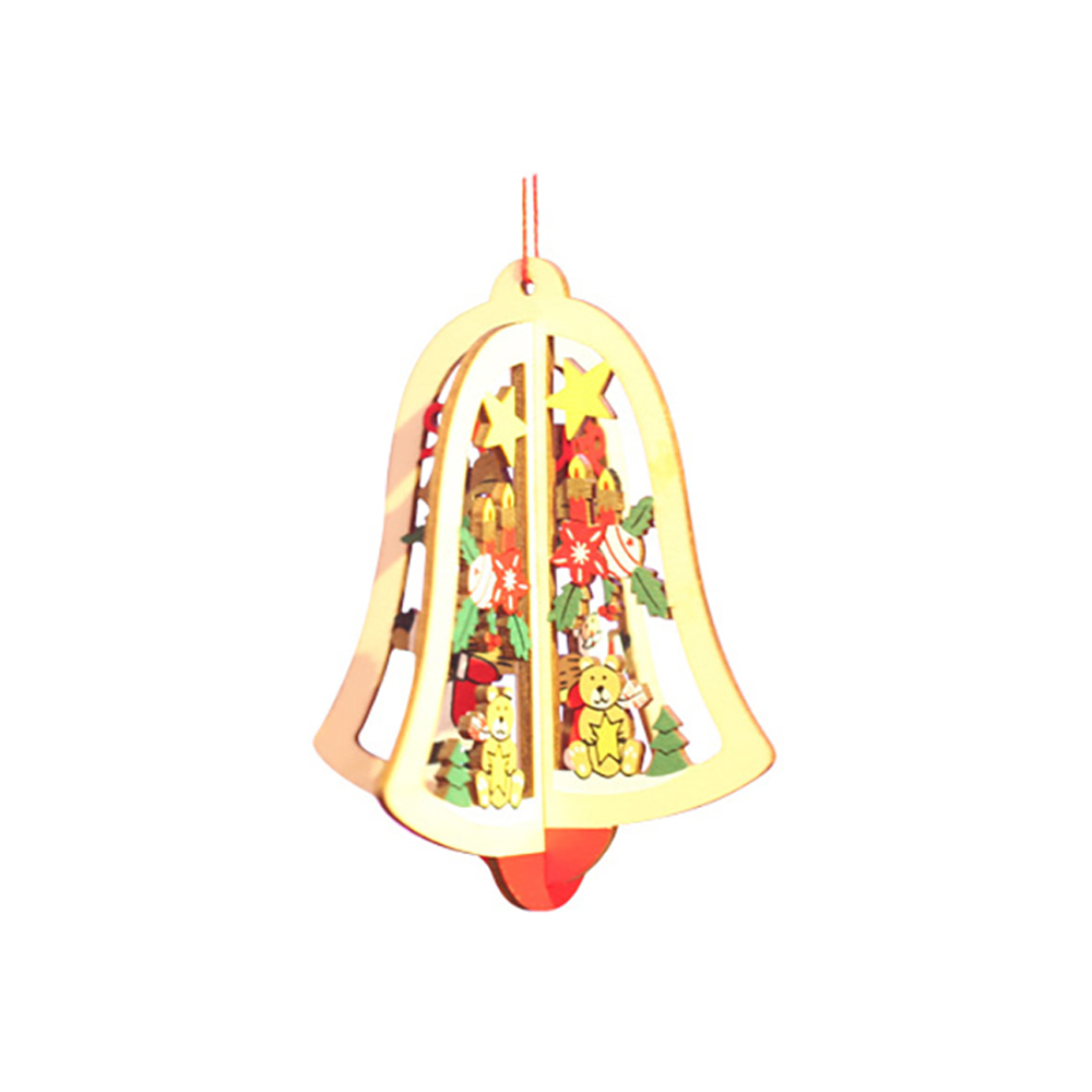 1Pc Wood Golden Bell Pendant For Christmas Tree Home Window Hanging Decoration Ornament Golden Bell
1Pc Wood Golden Bell Pendant For Christmas Tree Home Window Hanging Decoration Ornament Golden Bell