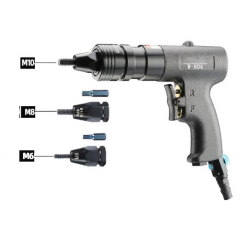 Pneumatic Air Rivet Nut Guns Insert threaded Pull Setter Riveters Riveting Nuts Rivnut Tool for M3 M4 M5 M6 M8 M10 M12 Nuts
Pneumatic Air Rivet Nut Guns Insert threaded Pull Setter Riveters Riveting Nuts Rivnut Tool for M3 M4 M5 M6 M8 M10 M12 Nuts