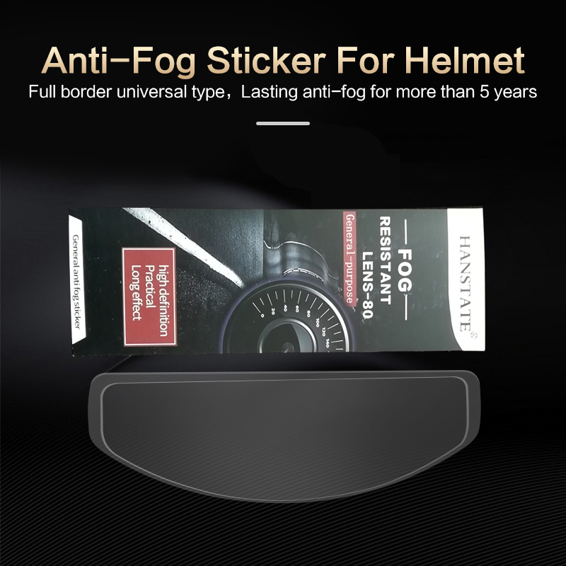 Universal Motorcycle Helmet Lens Ultra Clear Anti-fog Patch Film Motorcycle Accessories Motocross Protective Gears Anti-fog Patch Film