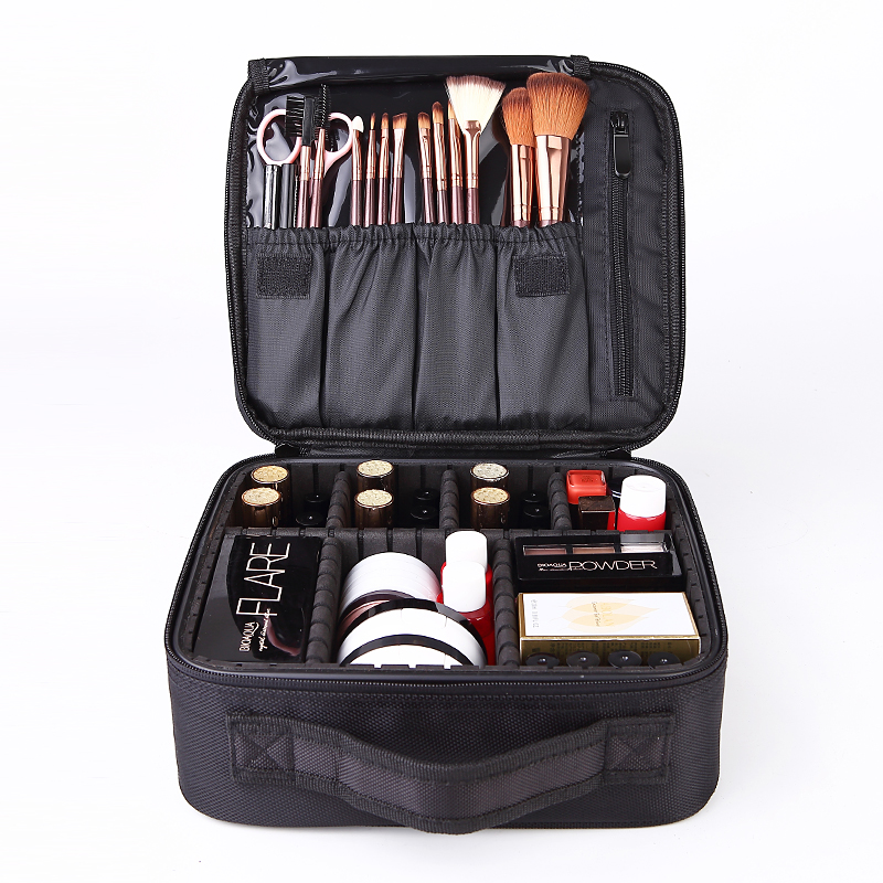 Hot Selling Korean Fashion Women Cosmetic Cases Portable Brief Cosmetic Bag Professional Makeup Bag Multifunctional Storage Bag, Black
Hot Selling Korean Fashion Women Cosmetic Cases Portable Brief Cosmetic Bag Professional Makeup Bag Multifunctional Storage Bag, Black