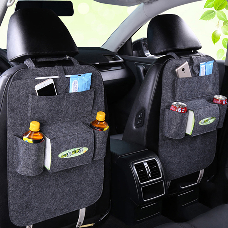 56*40 Auto Car Bags Universal Back Seat Organizer Holder Multi-Pocket Travel Storage Bag Hanger Backseat Organizing Box