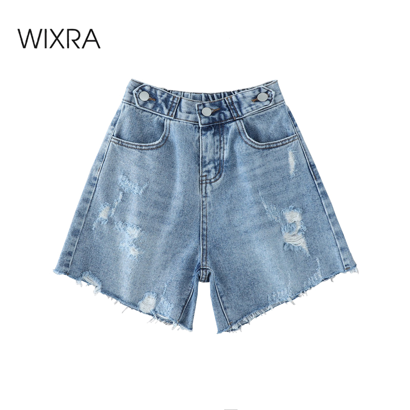 Wixra Basic Denim Shorts For Women Summer New Classic Short Pants High Elastic Waist Casual Jeans Shorts, Blue
Wixra Basic Denim Shorts For Women Summer New Classic Short Pants High Elastic Waist Casual Jeans Shorts, Blue