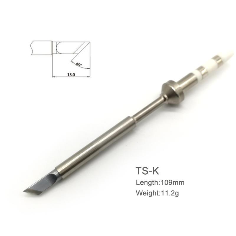 TS100 Electric Soldering Iron Tip TS-K Soldering Iron Lead Free Replacement Various Models Tip
TS100 Electric Soldering Iron Tip TS-K Soldering Iron Lead Free Replacement Various Models Tip