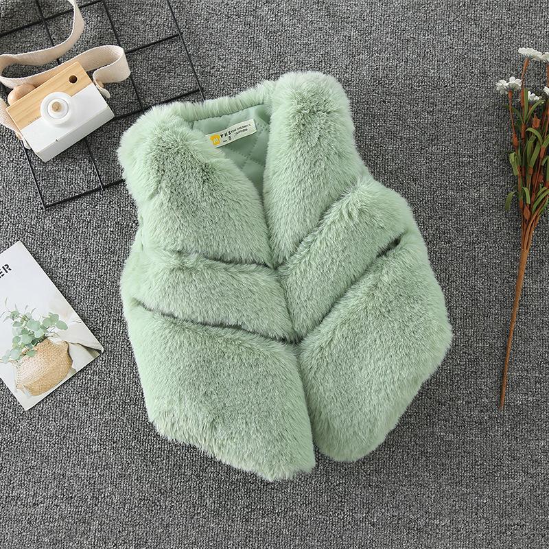 Little Princess Girls Fur Vest Coat 2019 Kid Winter Jacket Children Clothes Designer Jackets for Toddler Girl, Green
Little Princess Girls Fur Vest Coat 2019 Kid Winter Jacket Children Clothes Designer Jackets for Toddler Girl, Green