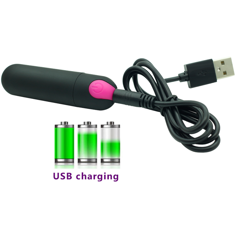 Adult Sex Product Remote Control Strong vibrator, 10 Speed Vibrating Mini Bullet Shape Waterproof Vibrator G-spot Massager S18101905