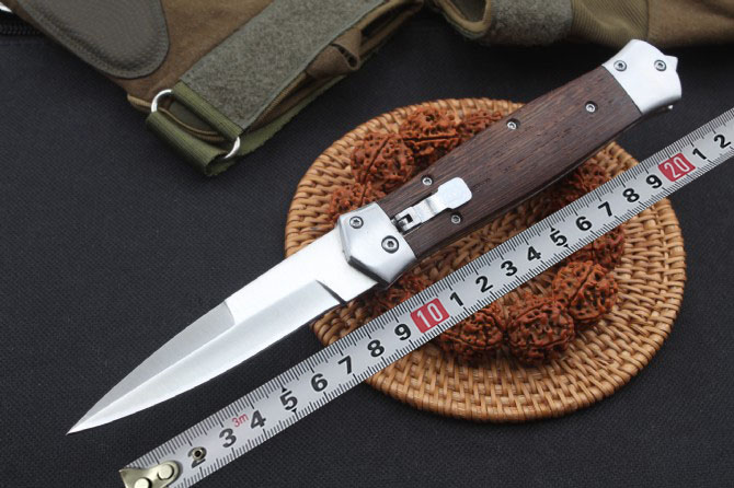 New Swordfish Folding knives 440C blade Ebony Handle Camping Tactical Survival knife EDC Hiking Hand Tools
New Swordfish Folding knives 440C blade Ebony Handle Camping Tactical Survival knife EDC Hiking Hand Tools