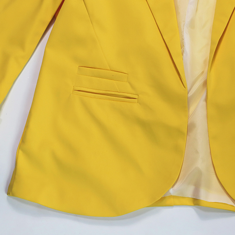Open Front Notched Blazer 2019 autumn Women Formal Jackets Office Work Slim Fit Blazer white Ladies suits 11 colors size SXXL CJ191209