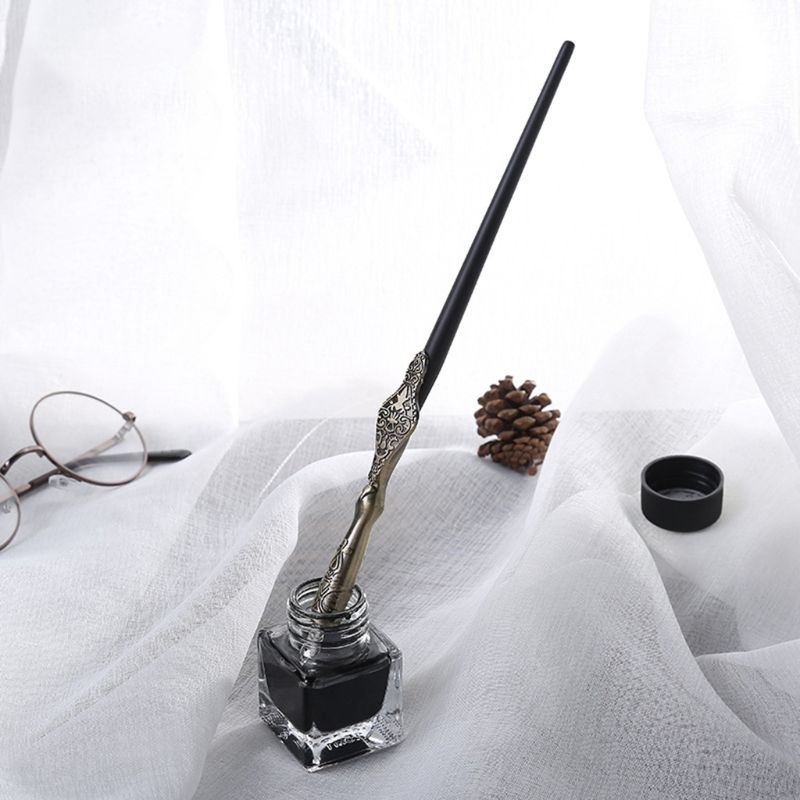Carving English Calligraphy Dip Pen Fountain Writing Ink Nibs School Stationery 24BB, Red
Carving English Calligraphy Dip Pen Fountain Writing Ink Nibs School Stationery 24BB, Red