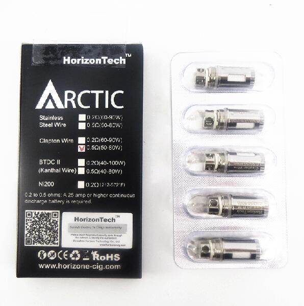 Clearance Wholesale 100% original Horizon arctic clapton wire coil 0.2ohm 0.5ohm coils head for horizontech arctic Top v2 atomizer Authentic
Clearance Wholesale 100% original Horizon arctic clapton wire coil 0.2ohm 0.5ohm coils head for horizontech arctic Top v2 atomizer Authentic