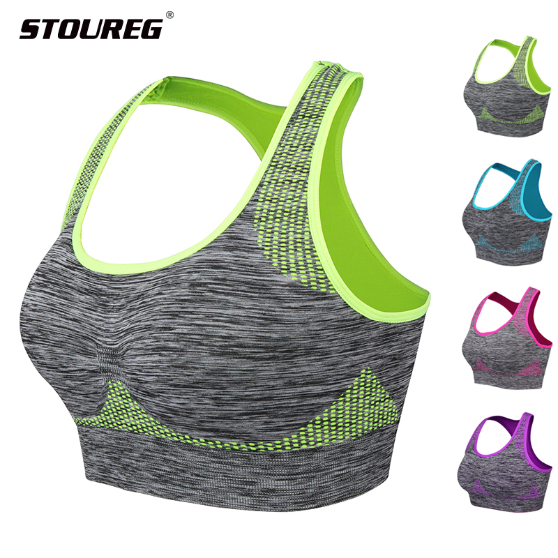 Professional Shockproof Sports Bra, Women Push Up Seamless Wire Free Padded Workout Training Fitness Gym Sports Bra Top, Ramdon color
Professional Shockproof Sports Bra, Women Push Up Seamless Wire Free Padded Workout Training Fitness Gym Sports Bra Top, Ramdon color