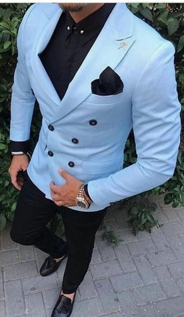 Slim Fit Men Suits Double Breasted Wedding Groom Wear Tuxedos 2 Pieces (Jacket+Pants) Bridegroom Suits Man Prom Business Blazer, As picture
Slim Fit Men Suits Double Breasted Wedding Groom Wear Tuxedos 2 Pieces (Jacket+Pants) Bridegroom Suits Man Prom Business Blazer, As picture