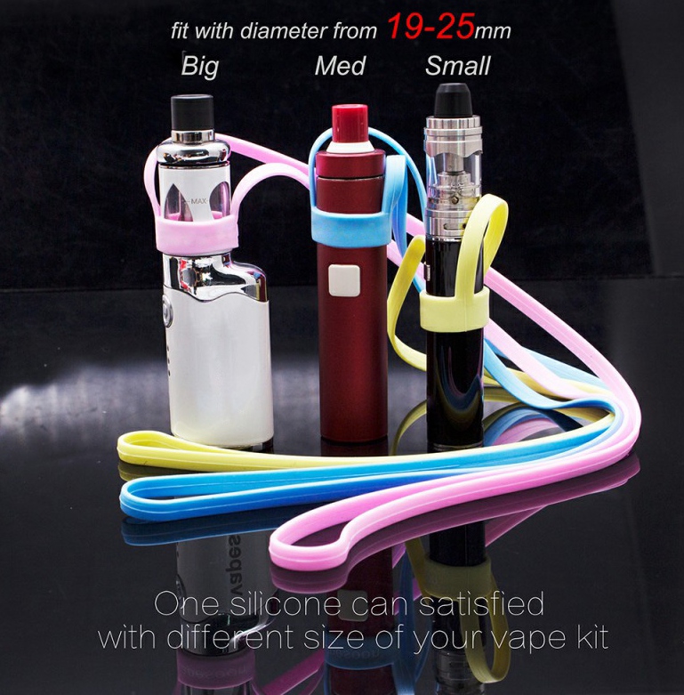 MOQ 1pcs Silicone Necklace Lanyard carrying holder Fit Vape Pen Vape Pen 22 Plus  Tank Electronic Cigarette Ecig Accessories от DHgate WW