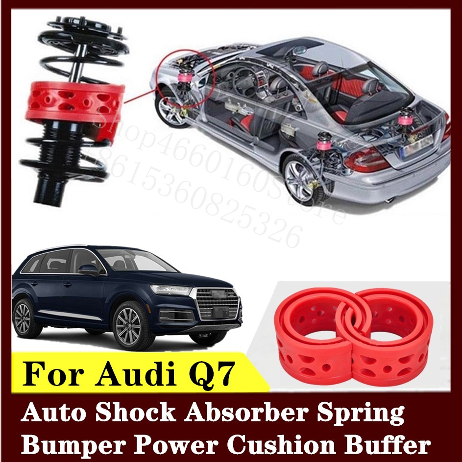 For Audi Q7 2pcs High-quality Front or Rear Car Shock Absorber Spring Bumper Power Auto-buffer Car Cushion Urethane