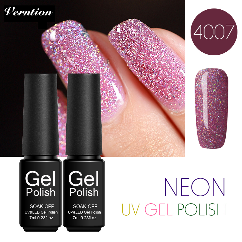 Verntion Lucky 29 Colors Glitter Neon UV Gel Nail Polish Soak Off Long Lasting Nail Gel Polish Need with Top and Base Coat, 61white 
Verntion Lucky 29 Colors Glitter Neon UV Gel Nail Polish Soak Off Long Lasting Nail Gel Polish Need with Top and Base Coat, 61white