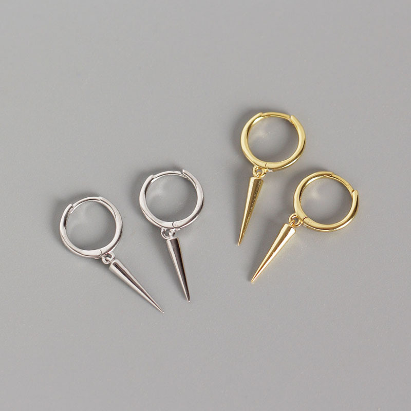 Fine Jewelry Women Earrings 100% 925 Sterling Silver Rivet Dangle Drop Earrings for Women oorbellen brincos Punk Jewellry
Fine Jewelry Women Earrings 100% 925 Sterling Silver Rivet Dangle Drop Earrings for Women oorbellen brincos Punk Jewellry
