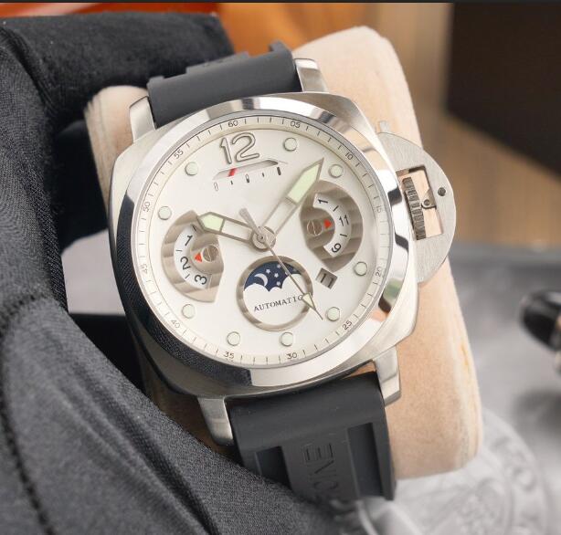 Men Watches 9100 Automatic movement Rubber Band Waterproof Wristwatches 316L Watchcase Wristwatches 44mm Classic Watches for Men
Men Watches 9100 Automatic movement Rubber Band Waterproof Wristwatches 316L Watchcase Wristwatches 44mm Classic Watches for Men