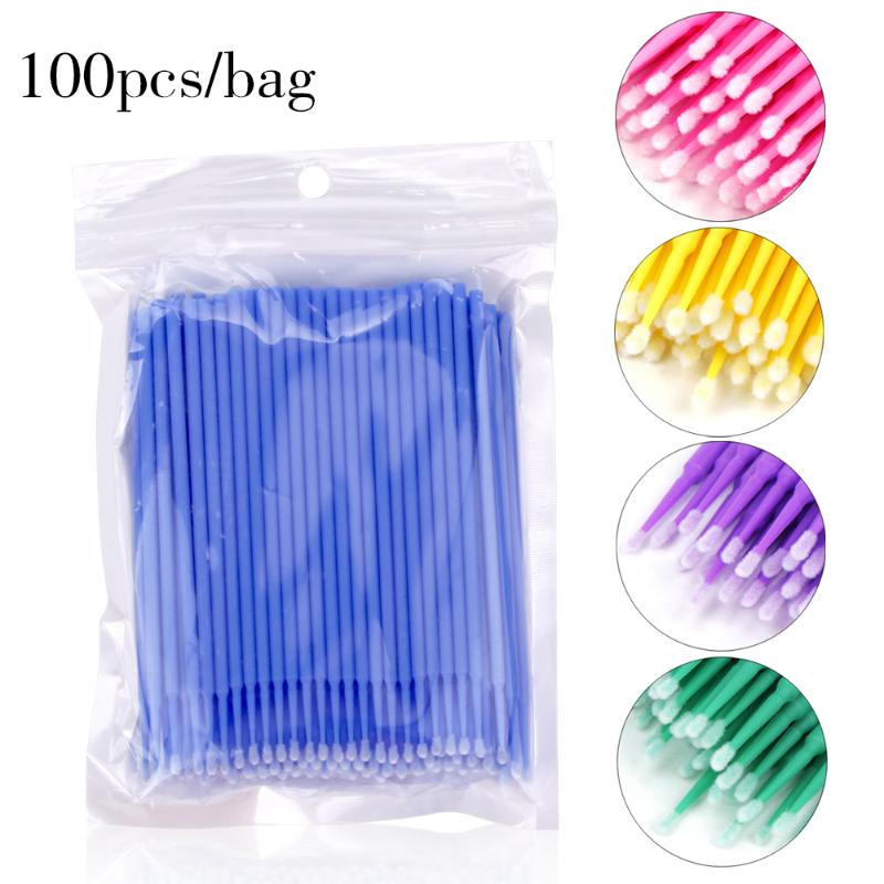 100Pcs/bag Disposable Micro Brush Cotton Swabs Makeup Eyelash Brushes Micro Mascara Brush Eyelashes Individual Lash Remover
100Pcs/bag Disposable Micro Brush Cotton Swabs Makeup Eyelash Brushes Micro Mascara Brush Eyelashes Individual Lash Remover