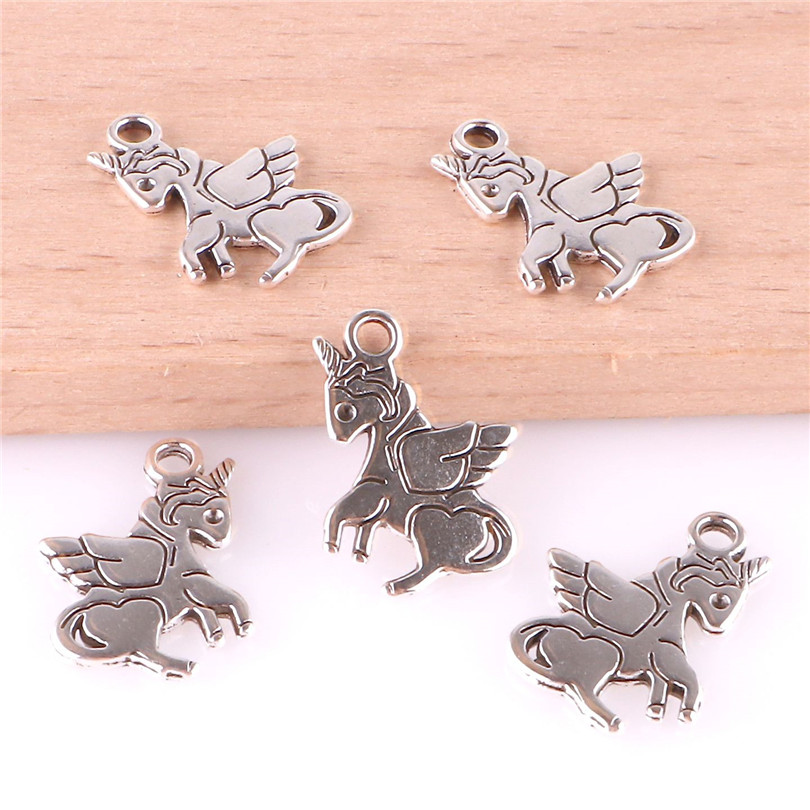 23469 40PCS Silver plated Unicorn Fashion Jewelry Charms Pendants DIY Fit Bracelets Necklace Earrings
23469 40PCS Silver plated Unicorn Fashion Jewelry Charms Pendants DIY Fit Bracelets Necklace Earrings