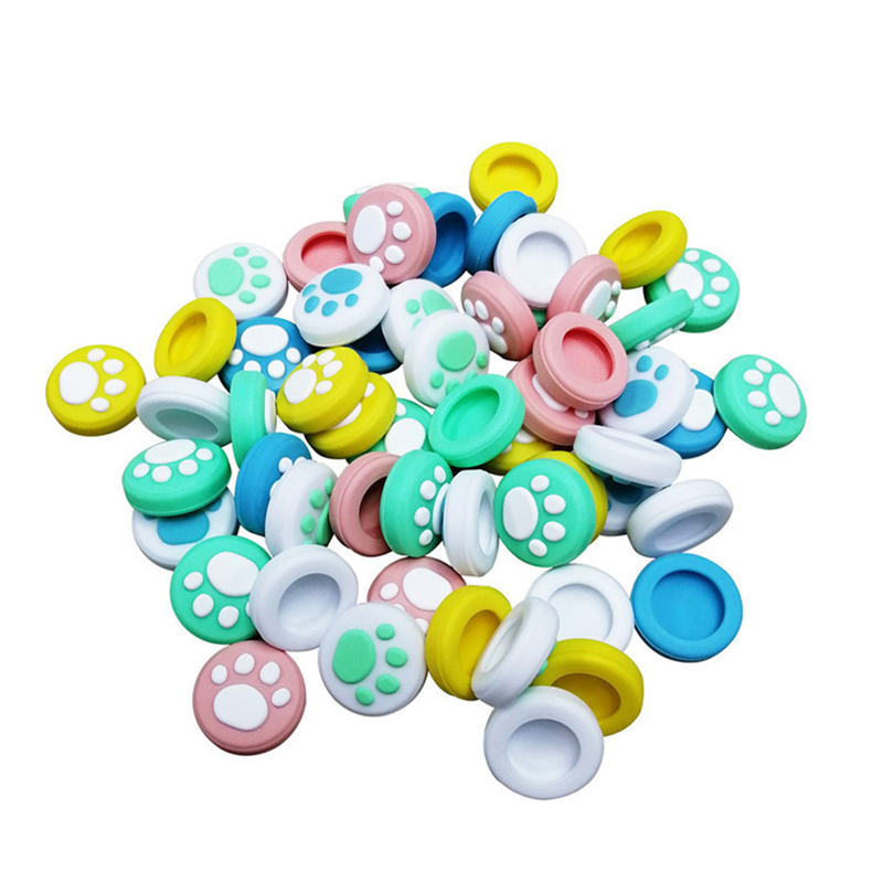 Replacement Silicone Cat Claw Joystick Caps Controller Grip Thumbstick Buttons Cover Shell For Nintend Switch 17 colors
Replacement Silicone Cat Claw Joystick Caps Controller Grip Thumbstick Buttons Cover Shell For Nintend Switch 17 colors