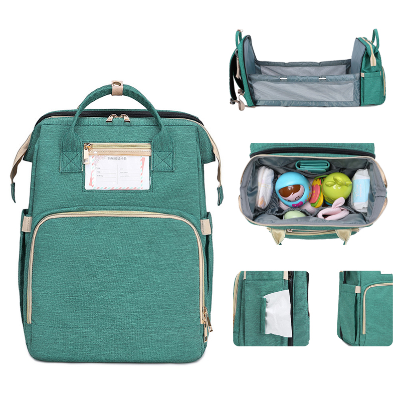 2020 Multifunctional Baby Diaper Bag Backpack Portable Travel Backpack Baby Bed Nest Waterproof Nappy Stroller Bag for Outdoors, Black
2020 Multifunctional Baby Diaper Bag Backpack Portable Travel Backpack Baby Bed Nest Waterproof Nappy Stroller Bag for Outdoors, Black