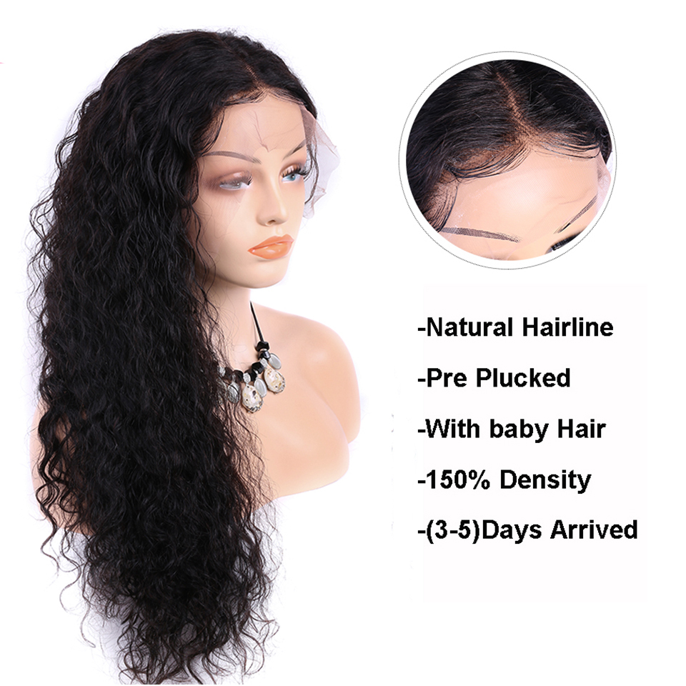 Kinky Curly Lace Front Wigs Brazilian Human Hair HD Closure Virgin 360 full Frontal Wig For Black Women Pre Plucked 130%density DIVA1