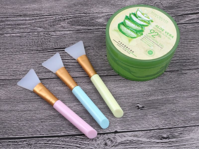 1PC Professional Silicone Facial Mask Brush DIY Mud Mixing Skin Care Beauty Makeup Brushes for Women Girls brochas maquillaje