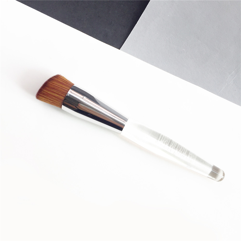 Trish McEvoy Wet/Dry Even Skin / Face Brush - Synthetic Face Foundation Contour Concealer Mineral Powder Makeup Brush Tools