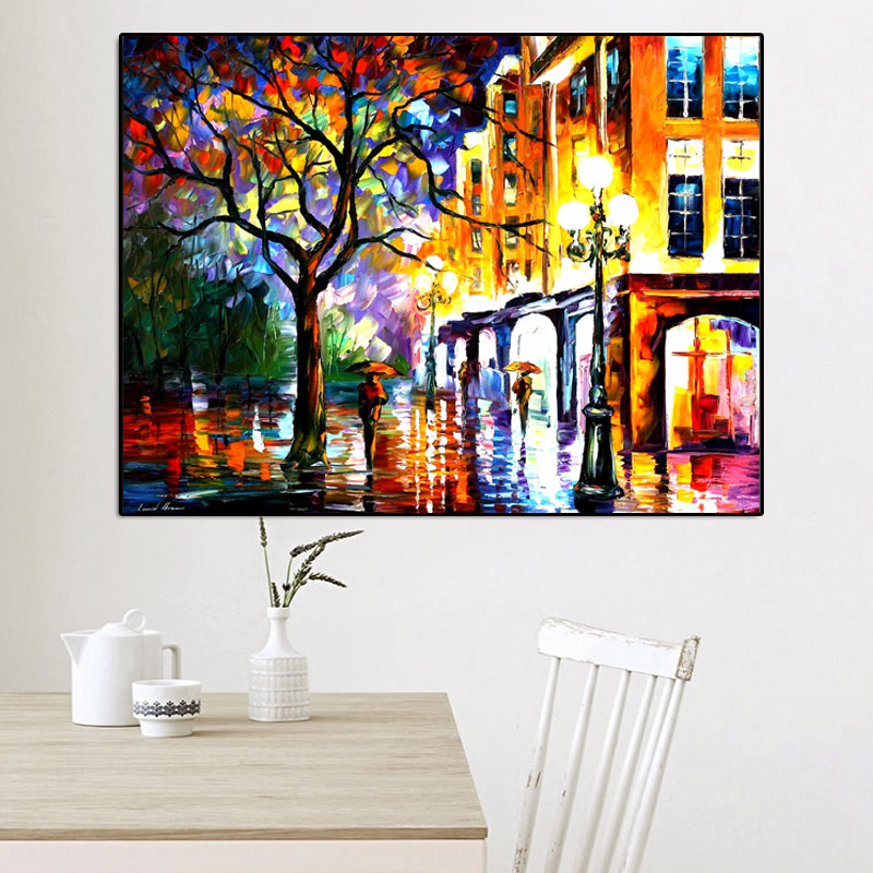 Oil Painting On Canvas Landscape Colorful Oil Painting Street Wall Pictures for Living Room Cuadros Home Decor 191005
Oil Painting On Canvas Landscape Colorful Oil Painting Street Wall Pictures for Living Room Cuadros Home Decor 191005