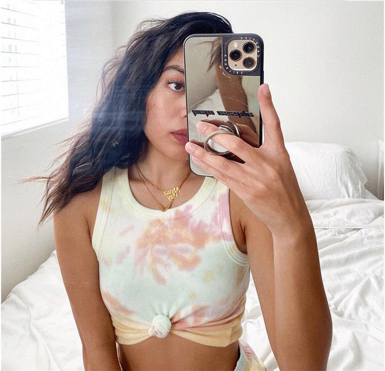 Summer Ladies Sexy Vest Top Girls Casual Slim Fit Cropped Tops Fashion Tie-dye Printing Sleeveless Skinny Camisole Crop Top, As pic
Summer Ladies Sexy Vest Top Girls Casual Slim Fit Cropped Tops Fashion Tie-dye Printing Sleeveless Skinny Camisole Crop Top, As pic