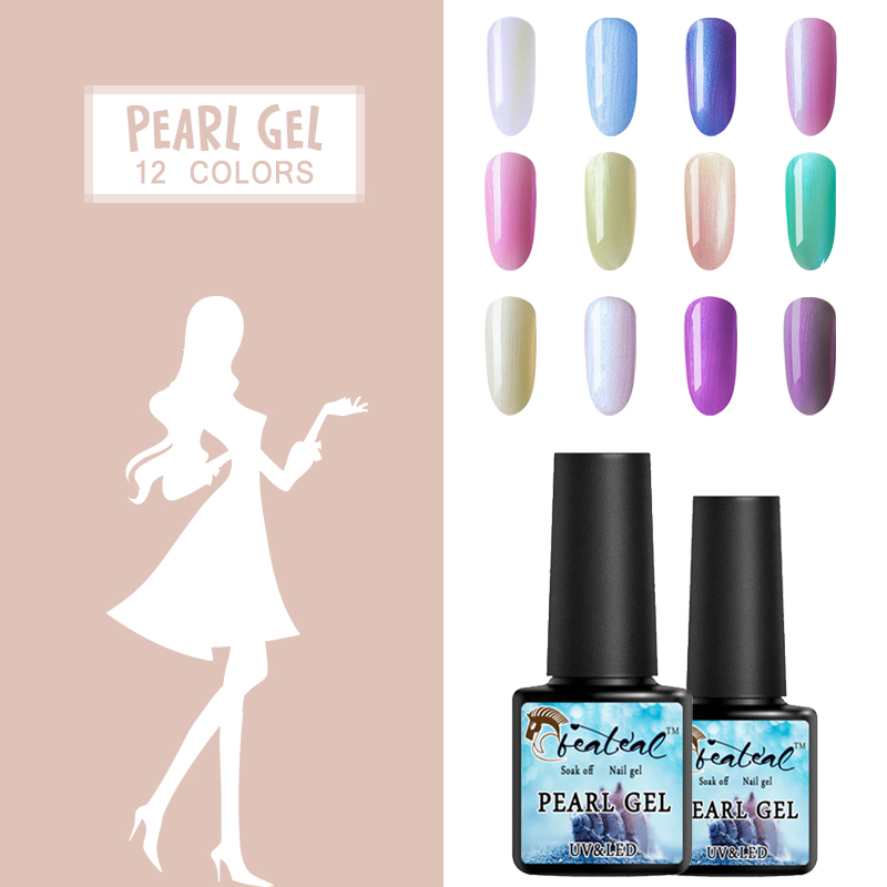 Beateal 7.5ml Shell UV/LED Gel Varnish Semi Permanent Pearl Glitter Nail Art Top Base Coat Gel Polish Polish Manicure Primer, 003
Beateal 7.5ml Shell UV/LED Gel Varnish Semi Permanent Pearl Glitter Nail Art Top Base Coat Gel Polish Polish Manicure Primer, 003