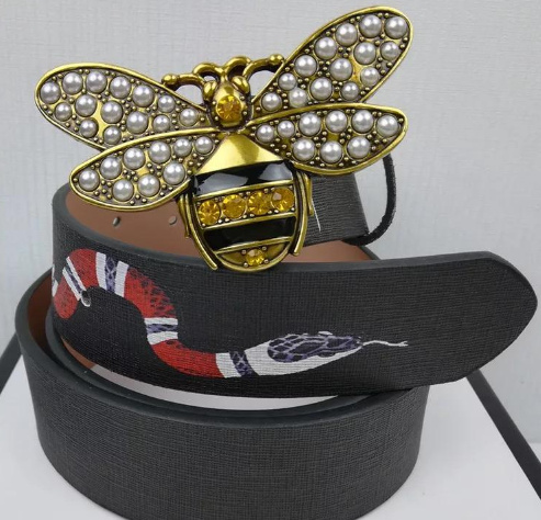 New designer belt mens womens Genuine leather fashion belts bee buckle snake pattern belt Hot sale, Logo
New designer belt mens womens Genuine leather fashion belts bee buckle snake pattern belt Hot sale, Logo