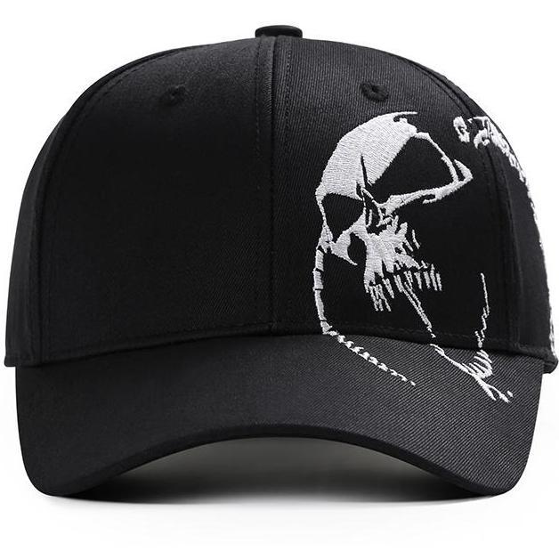 Fashion-l Snapback Bone Cap Demon Monster Baseball Cap Gorras Casquette Hip Gop Gorra Visor Cappelli Rocker Skateboard Skull